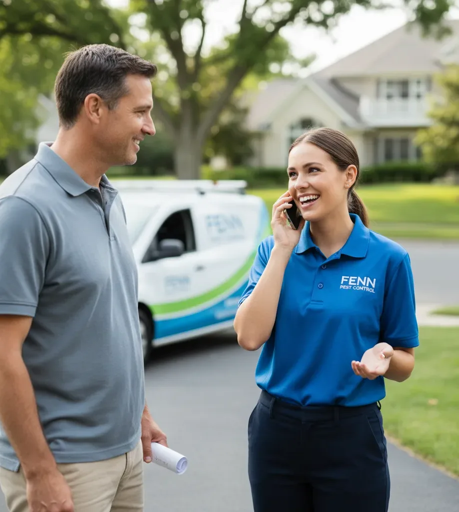 Fenn Pest Control customer support in Thomas